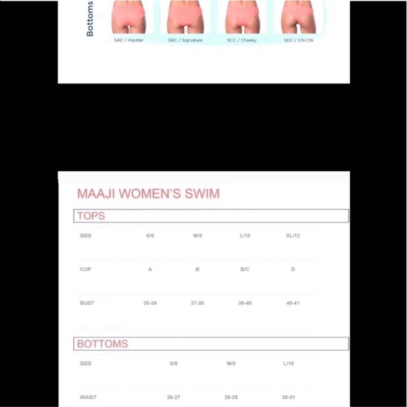 ☀️ NWT Maaji Bikini Top ☀️ Friendly Cashew - Picture 3 of 3